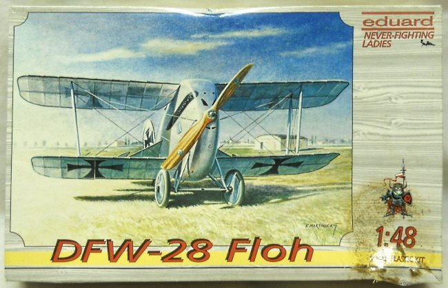 Eduard 1/48 DFW-28 Floh / Flea, 8016 plastic model kit